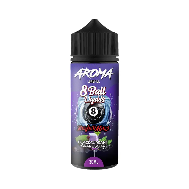 Blackcurrant Grape Soda - 8 BALL Aroma 