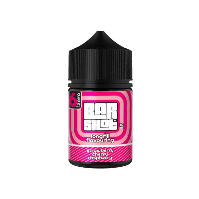 Strawberry Cherry Raspberry - BAR SHOT 3Zero Salt & MTL Aroma 