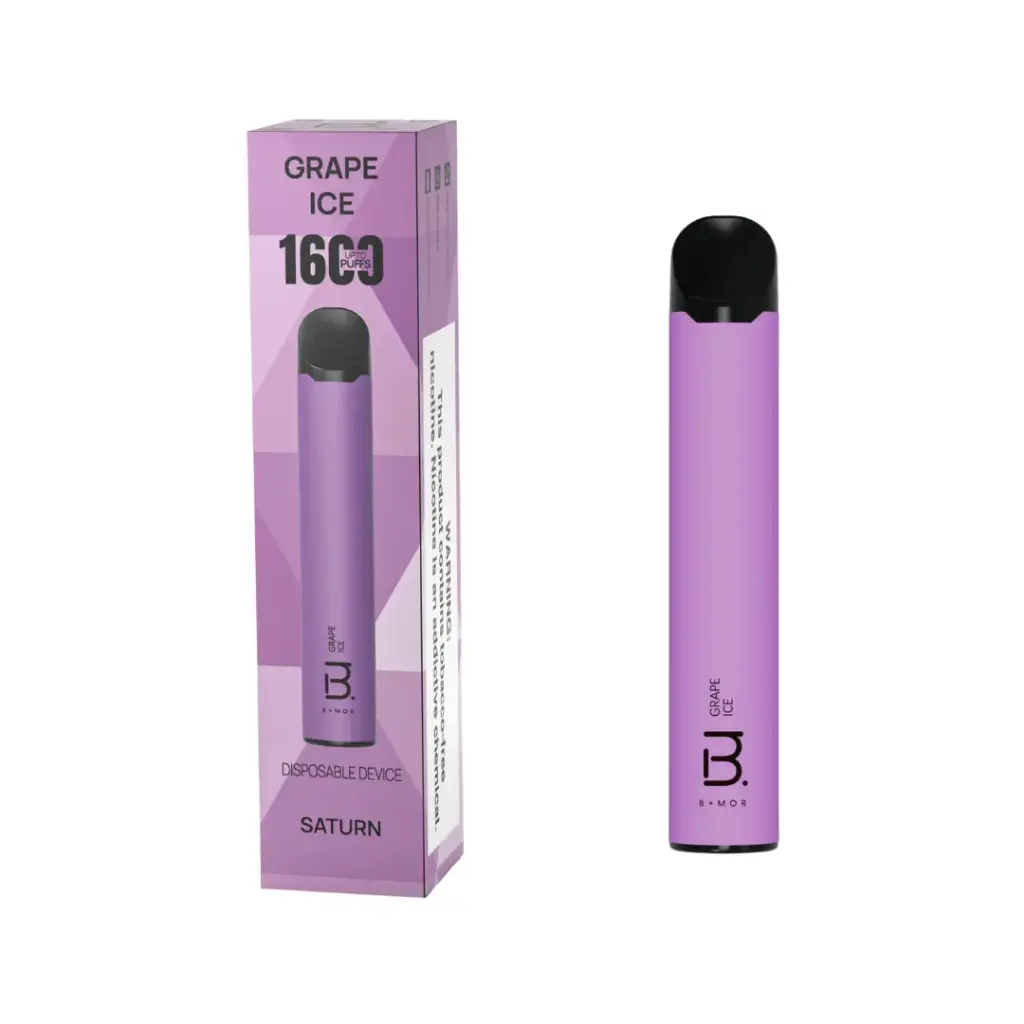 Grape Ice - BMOR SATURN 1600 Puff Disposable 5%   