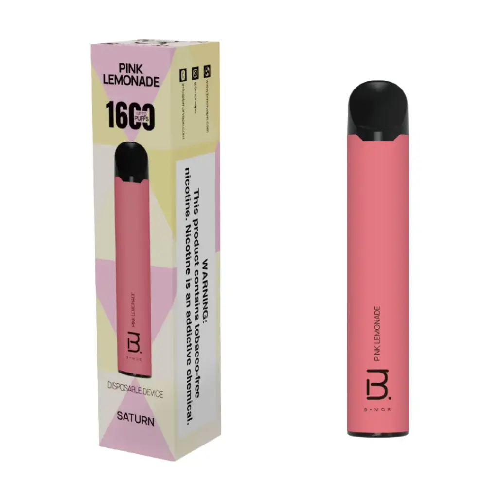 Pink Lemonade - BMOR SATURN 1600 Puff Disposable 5%           