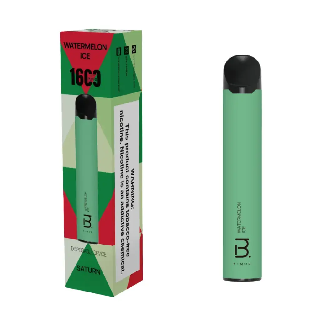 Watermelon Ice - BMOR SATURN 1600 Puff Disposable 5%             