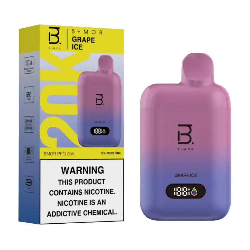Grape Ice - BMOR PRO 20K Disposable 5%