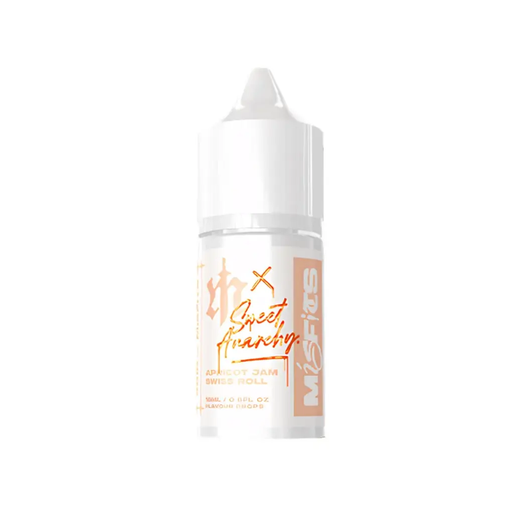 Apricot Jam Swiss Roll - MISFITS - Sweet Anarchy Salt & MTL Aroma