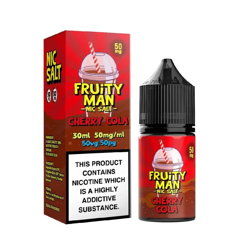 Cherry Cola - Fruity Man Salt & MTL 50mg 30ml
