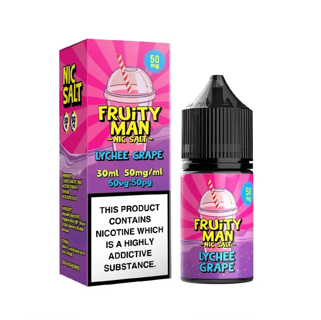 Lychee Grape - Fruity Man Salt & MTL 50mg 30ml