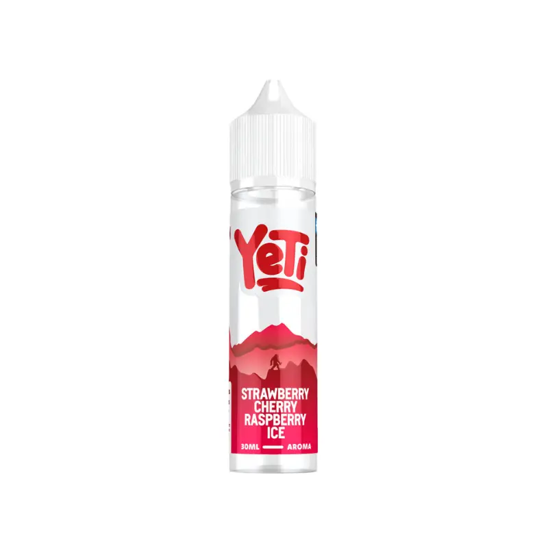 Strawberry Cherry Raspberry Ice - YETI 60ml Salt & MTL Aroma