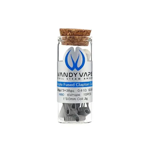 VANDY VAPE Triple Fused Claptions Coil 10 pcs