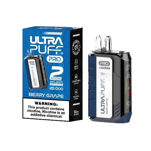 Berry Grape - ULTRA PUFF PRO 25k Puff Disposable 5%