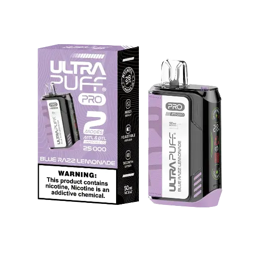 Blue Razz Lemonade - ULTRA PUFF PRO 25k Puff Disposable 5%