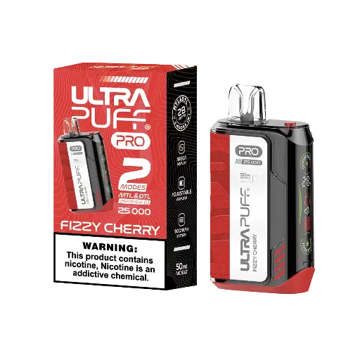 Fizzy Cherry - ULTRA PUFF PRO 25K Puff Disposable 5%