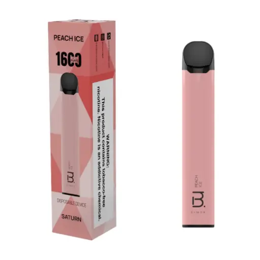 Peach Ice - BMOR SATURN 1600 Puff Disposable 5%    