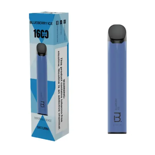 Blueberry Ice - BMOR SATURN 1600 Puff Disposable 5%      