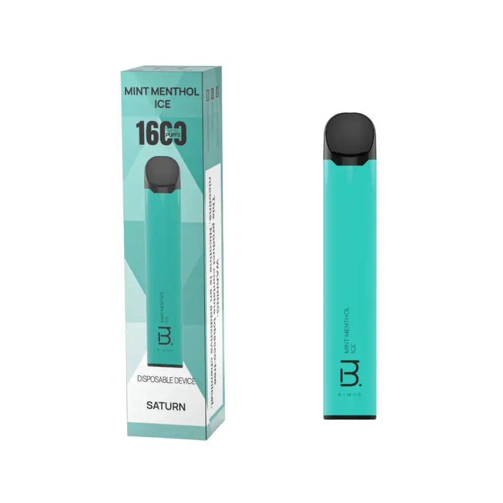Mint Menthol Ice - BMOR SATURN 1600 Puff Disposable 5%