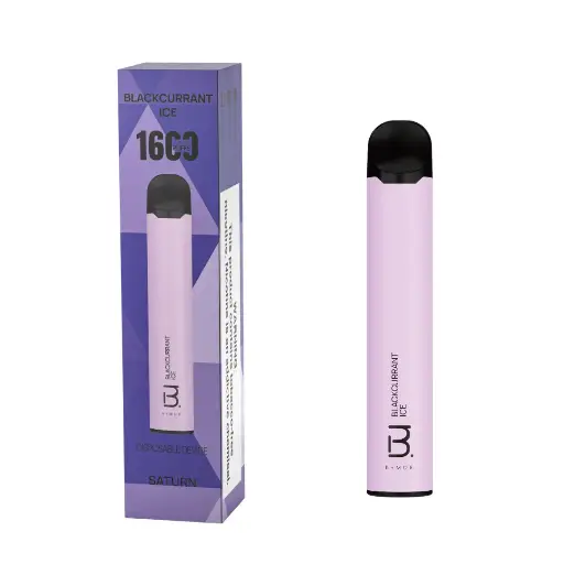 Blackcurrant Ice - BMOR SATURN 1600 Puff Disposable 5%           