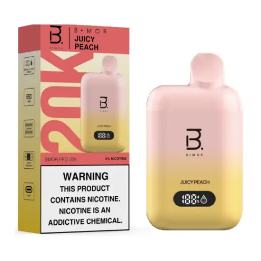 Peach Ice - BMOR PRO 20K Disposable 5%