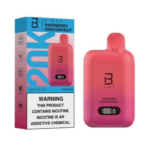 Raspberry Dragonfruit - BMOR PRO 20K Disposable 5%